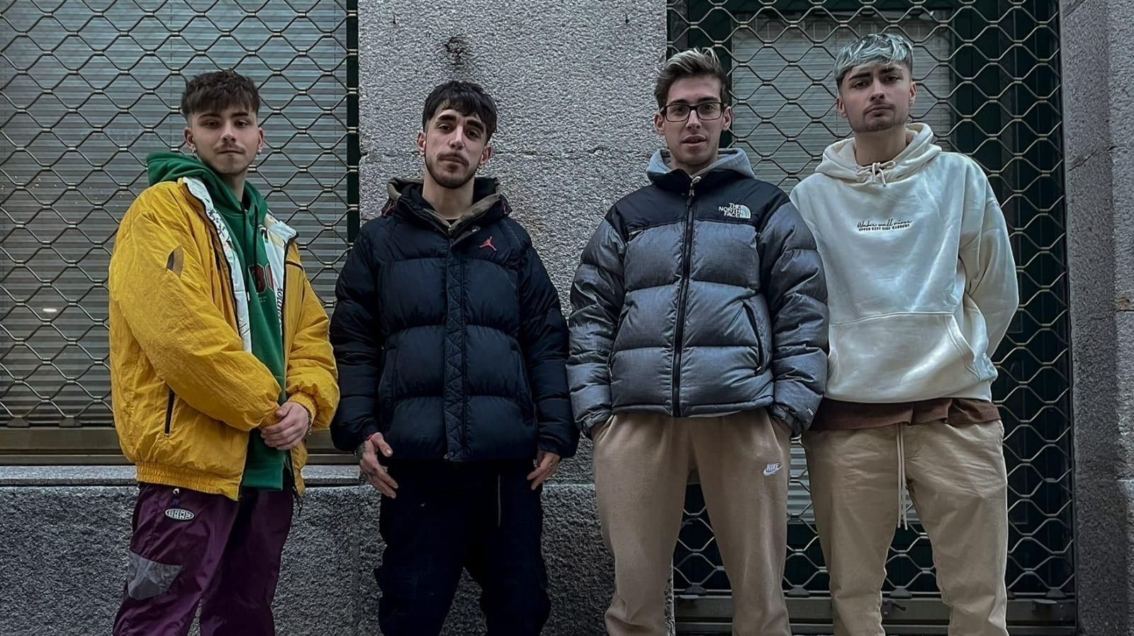 Diogo Martínez, Adrián Ramos, Martín Seguín y Juan Barreiro.