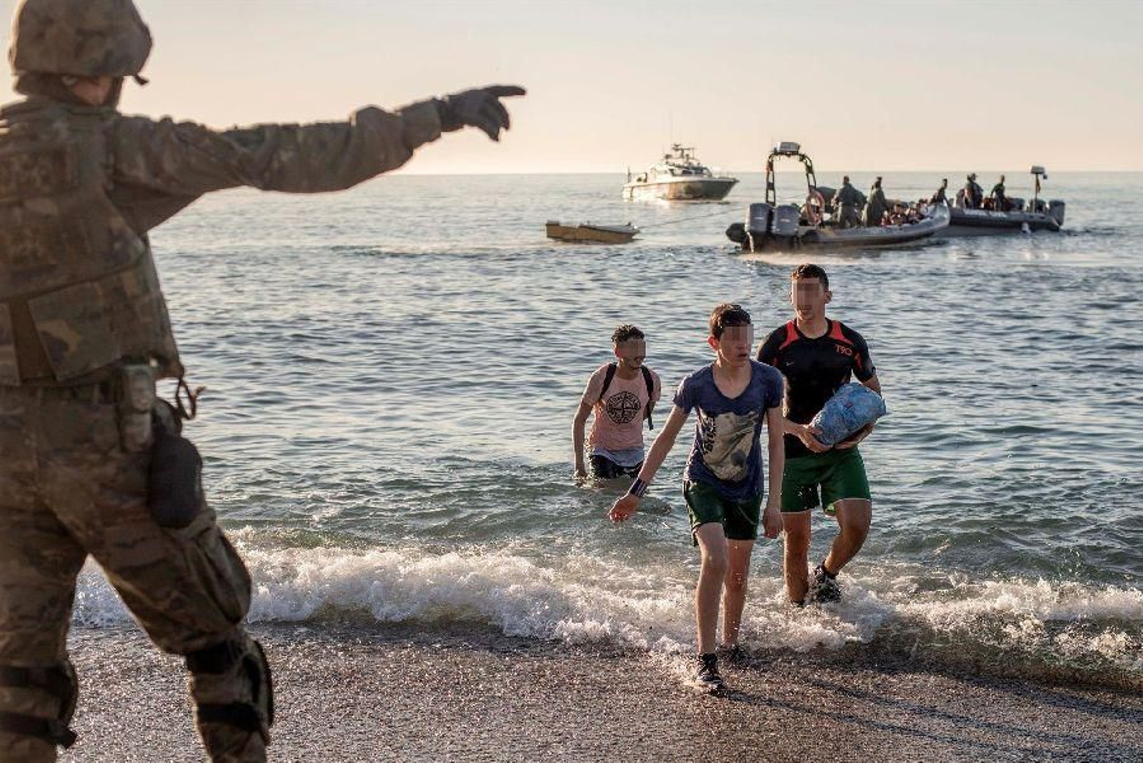 Invasión de inmigrantes en Ceuta 57