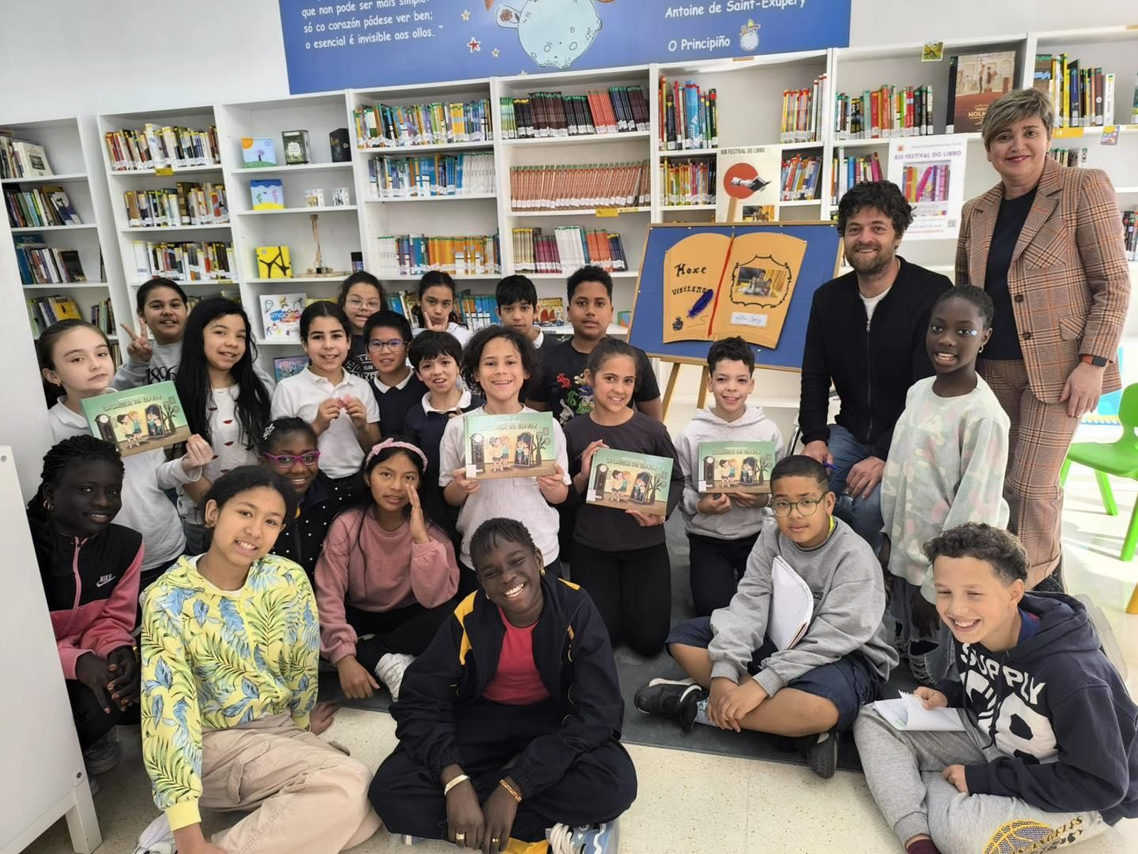 O Día do Libro no colexio Padre Feijóo Zorelle