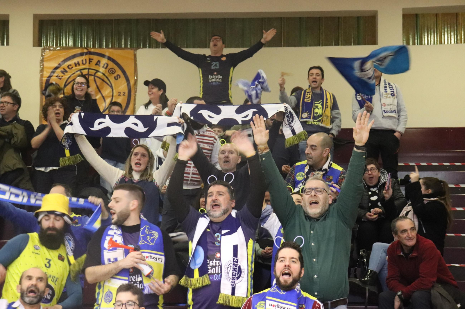 La afición del COB en Zamora