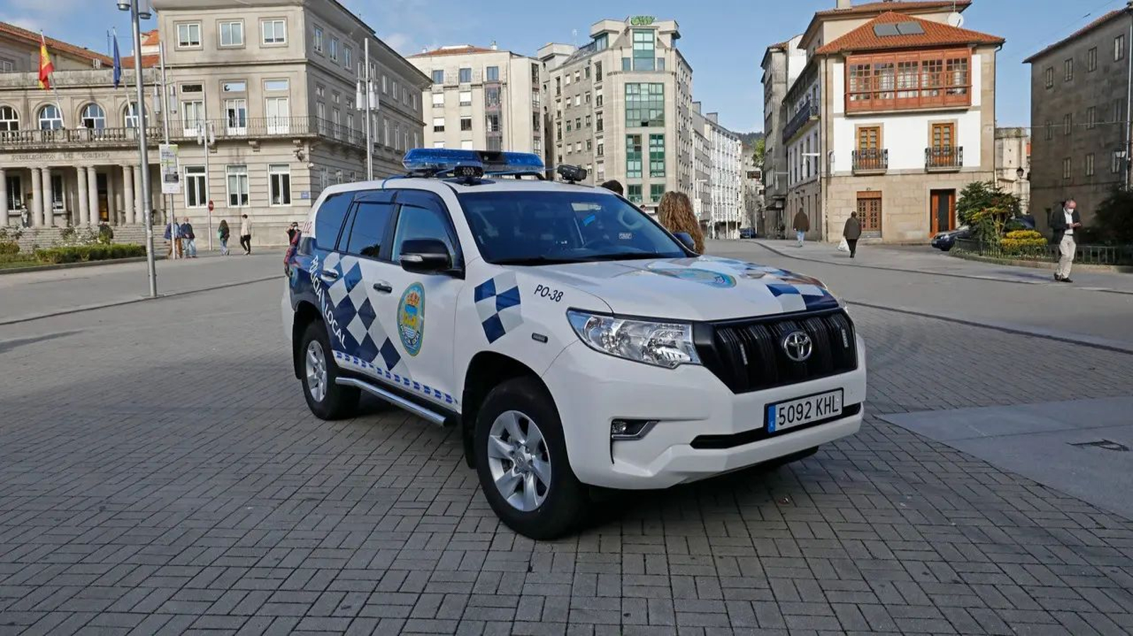 Policía Local de Pontevedra.