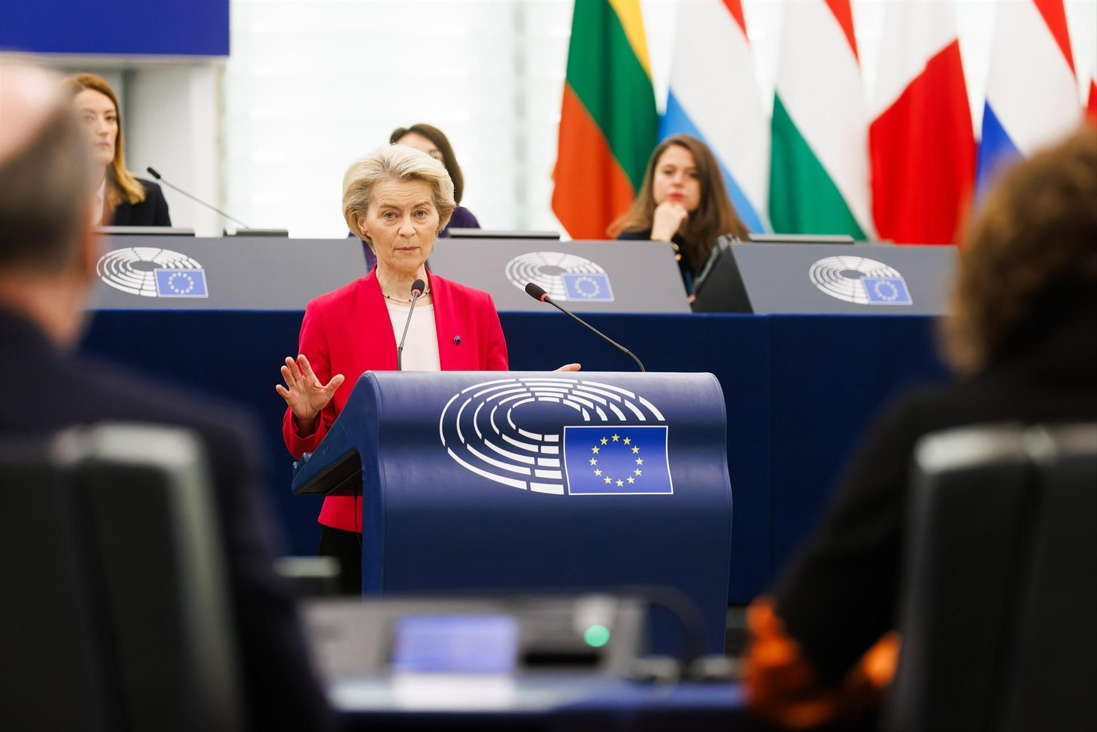 Ursula von der Leyen.