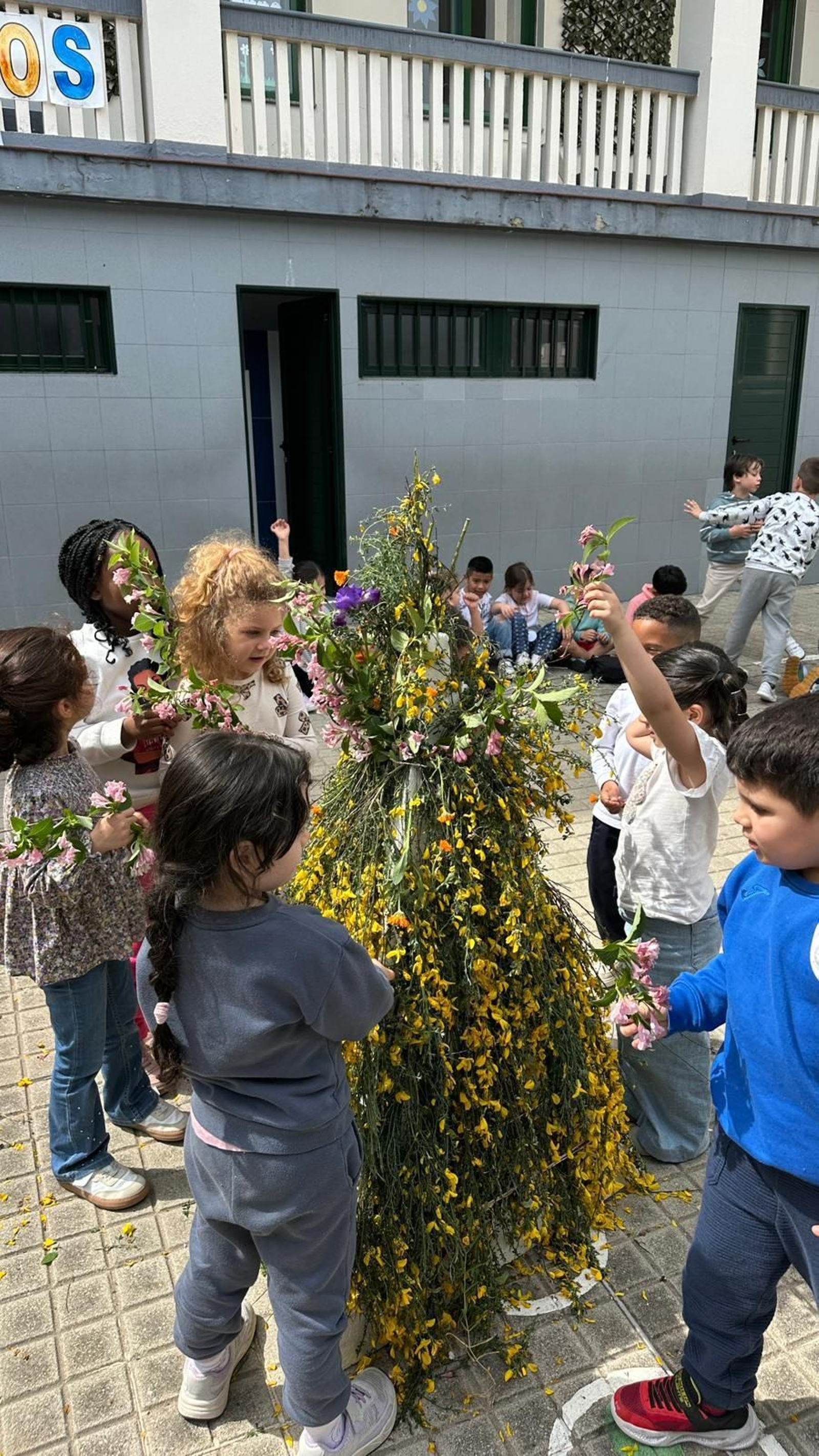Os Maios no colexio Josefinas de Ourense