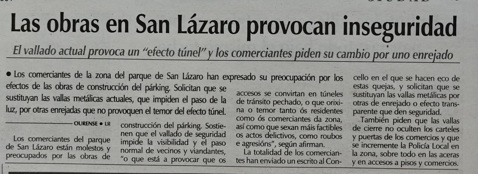 Un recorte de la época.