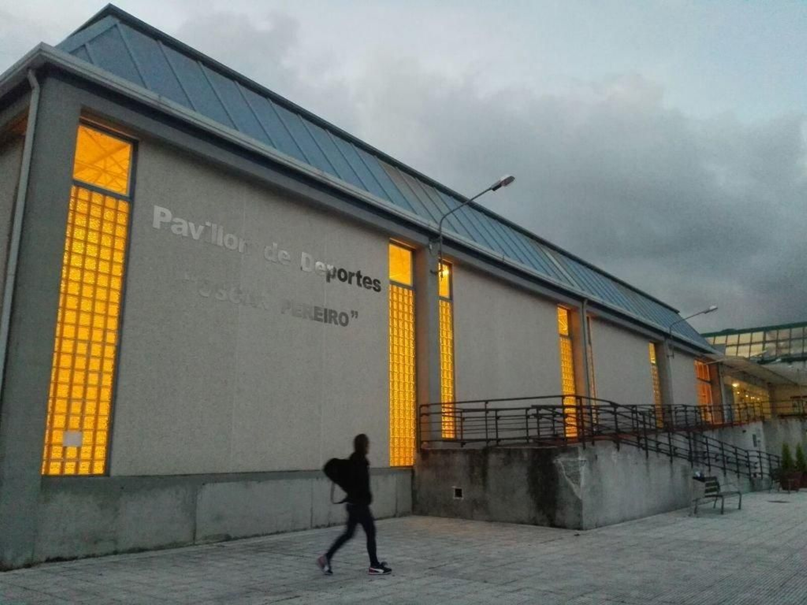 Pabellón Óscar Pereiro, donde fue conserje el detenido