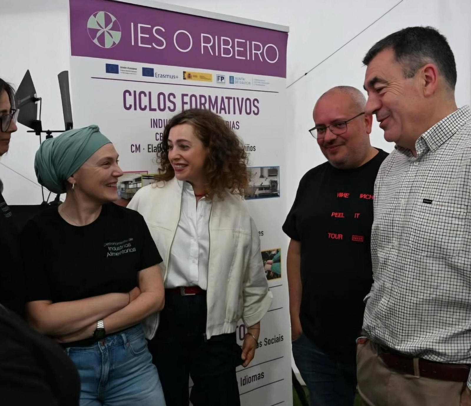 O IES O Ribeiro participou na Feira do Viño de Ribadavia