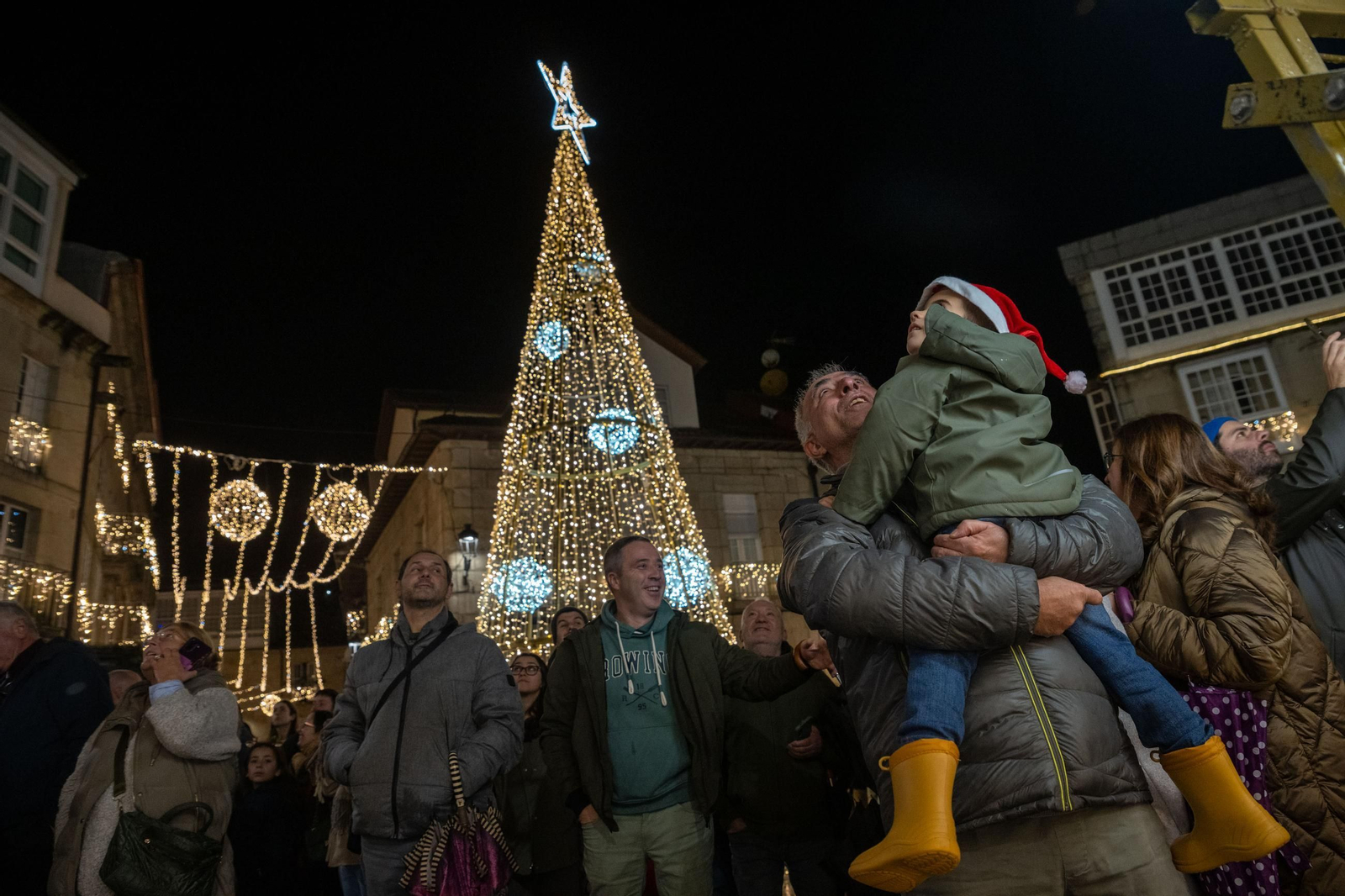 Galería | Ribadavia disfruta del encendido de la Navidad