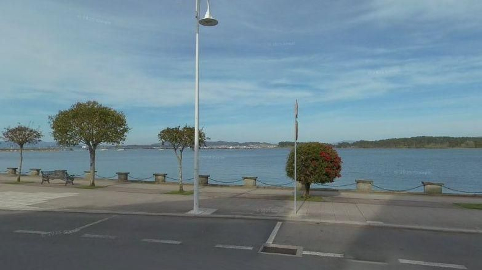 La Avenida de Beiramar, en O Grove, donde tuvo lugar el suceso mortal