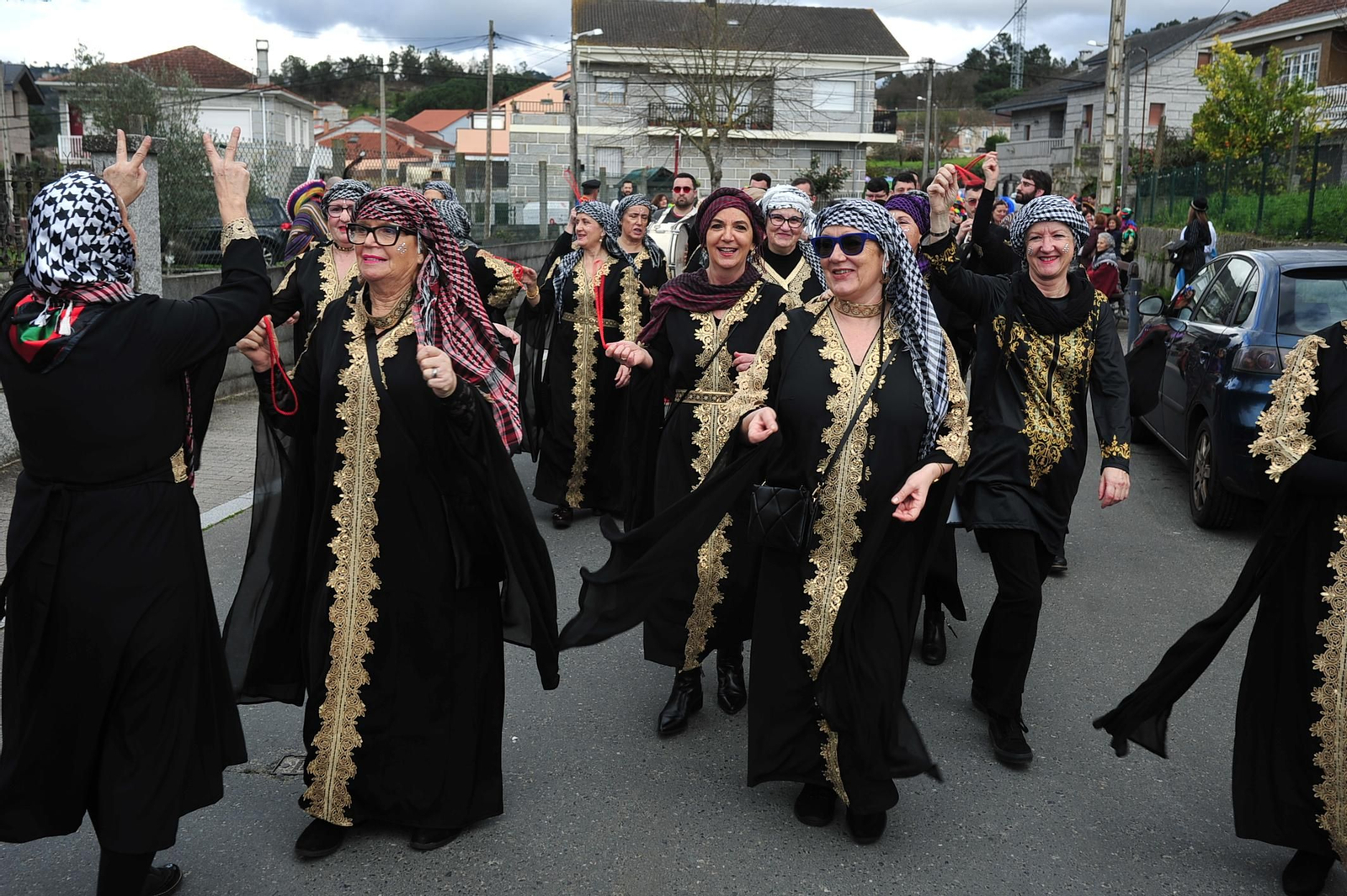 Galería | Paquita y Nicanor dan fin al Martes de Entroido de Seixalbo