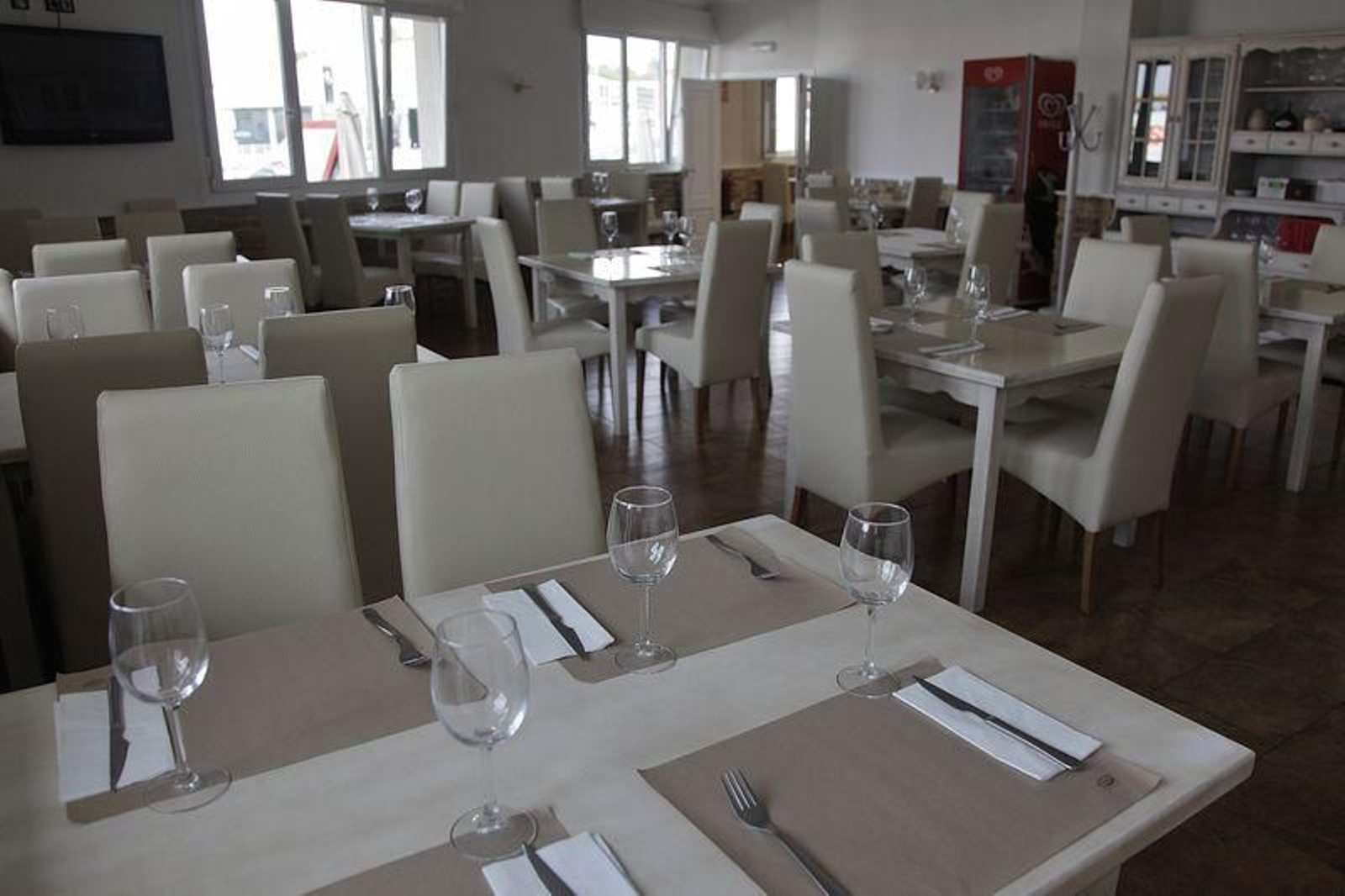 Uno de las comedores del restaurante del hotel Condado (MIGUEL ÁNGEL).