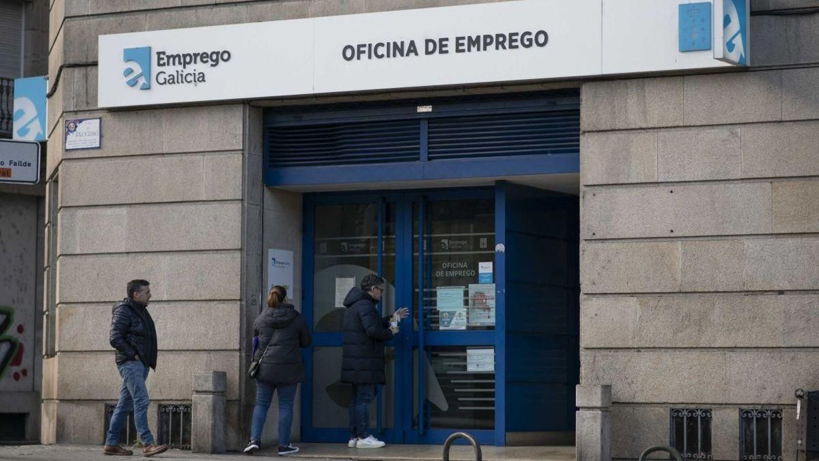 Oficina de Emprego en Ourense.