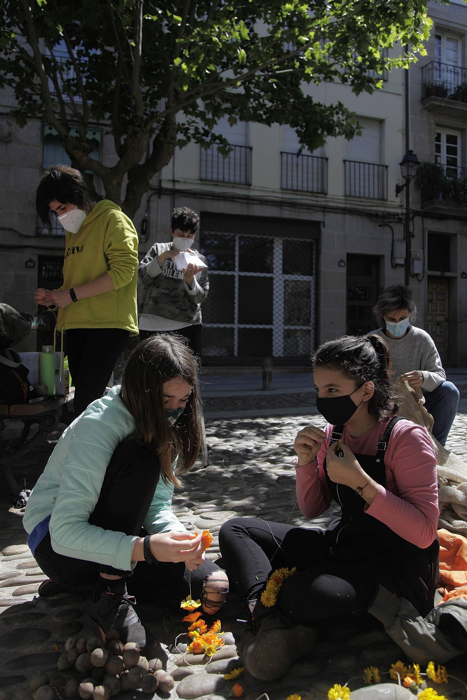 Celebración Maios en Ourense