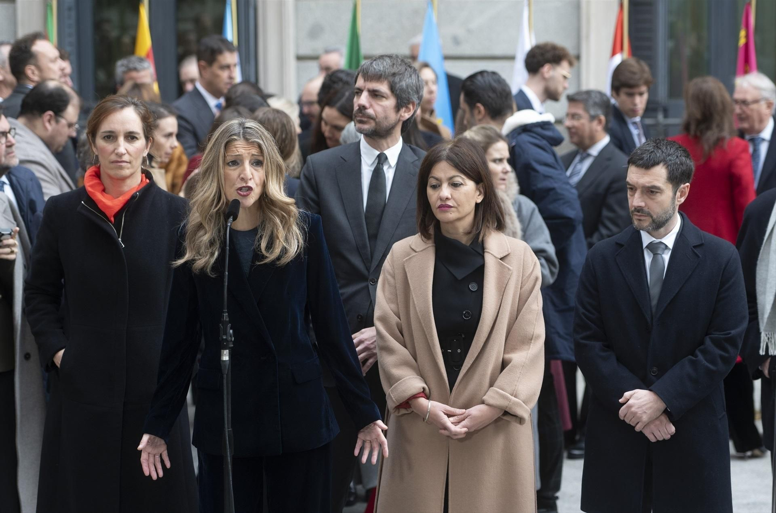 Galería | Las fuerzas políticas alaban el papel de la Constitución española, en imágenes