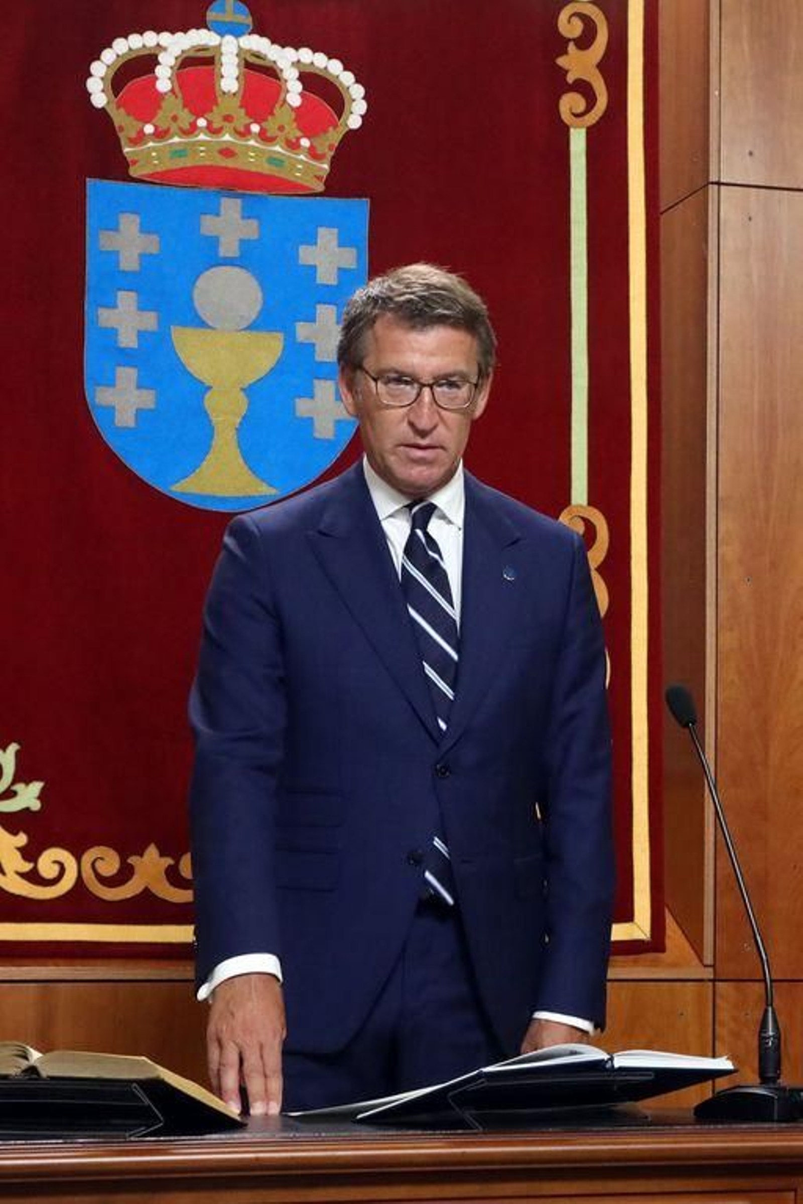 Alberto Núñez Feijóo toma
posesión como presidente de la Xunta