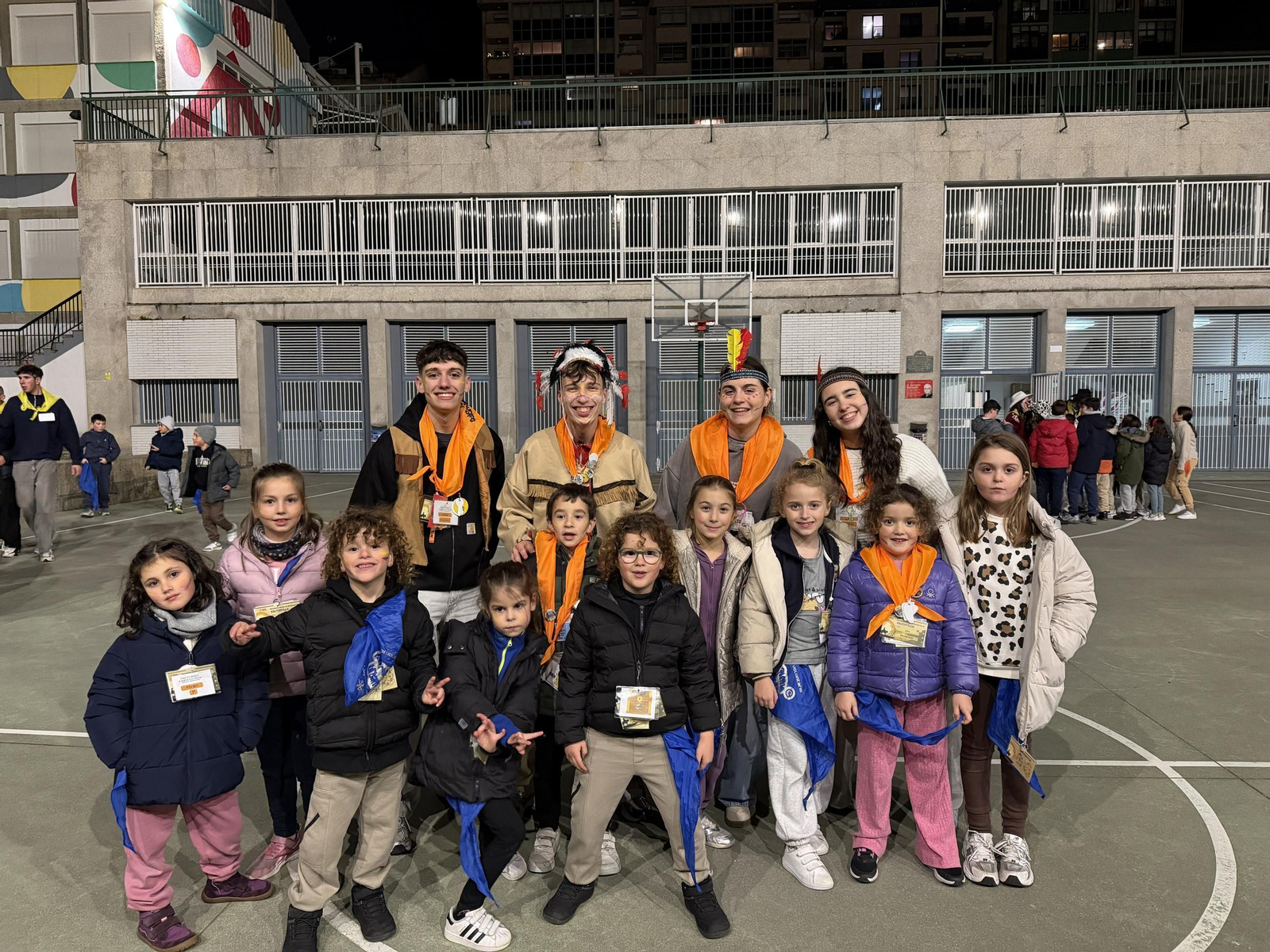 Antes de comezar o grande xogo nocturno