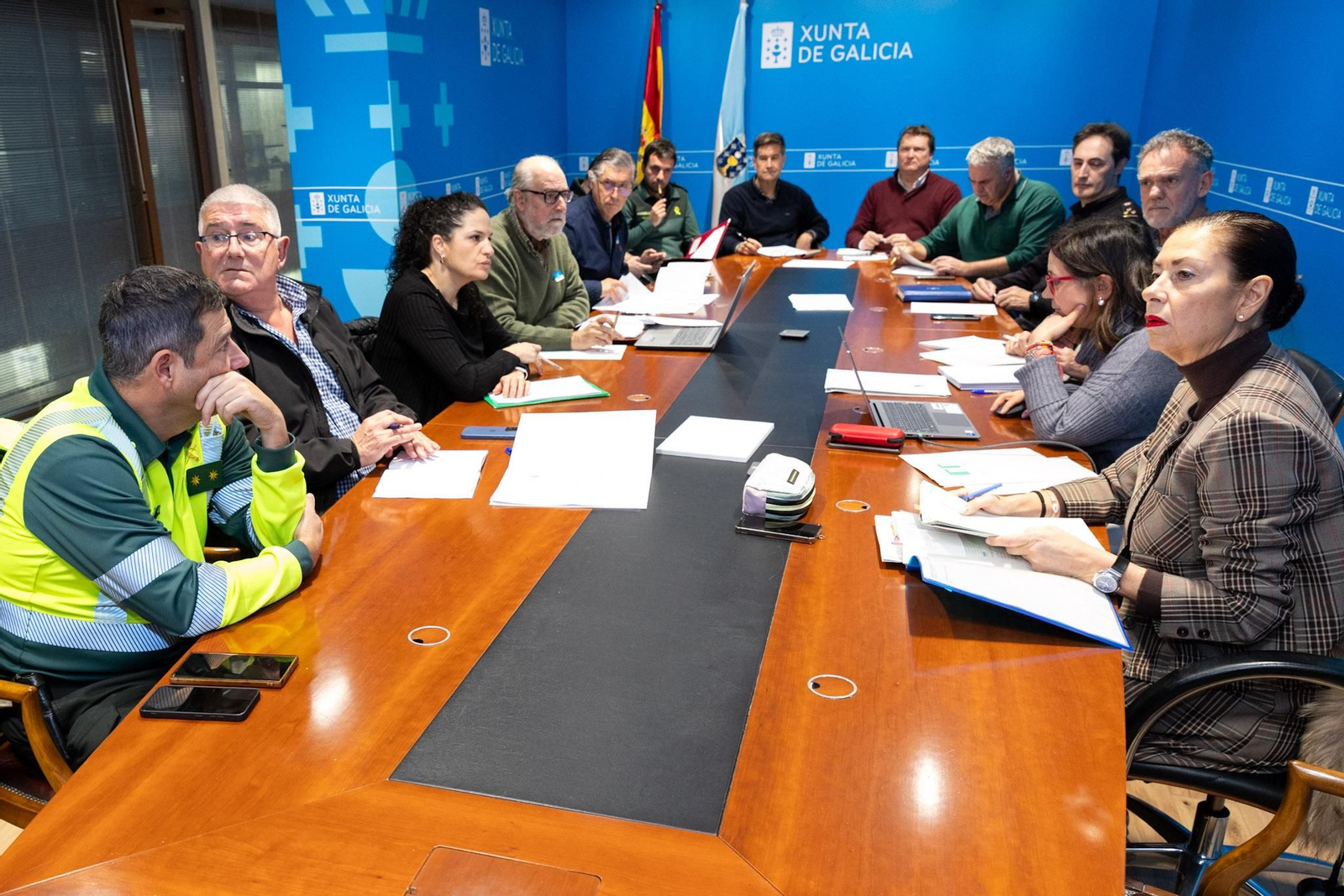 Reunión del grupo de trabajo de la gestión del jabalí en la jornada de ayer