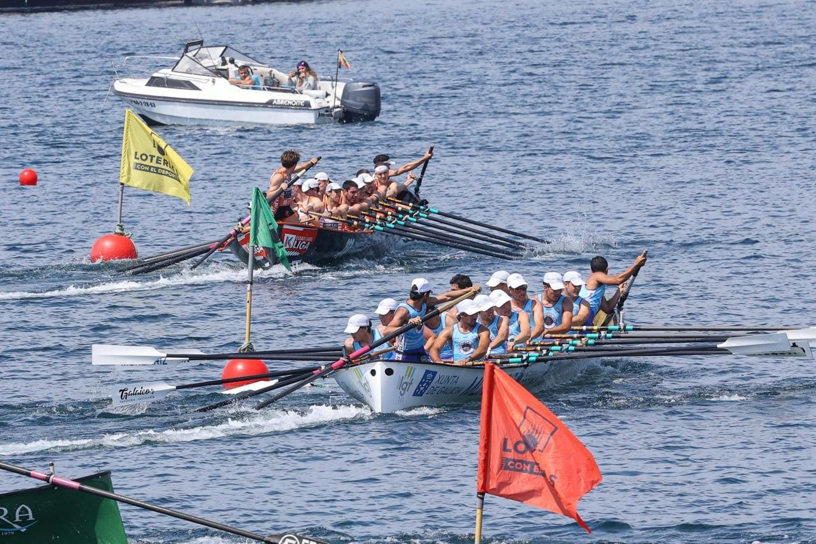 Galería | Meira corona a Arraun Lagunak y Orio en el Campeonato de España de Traineras