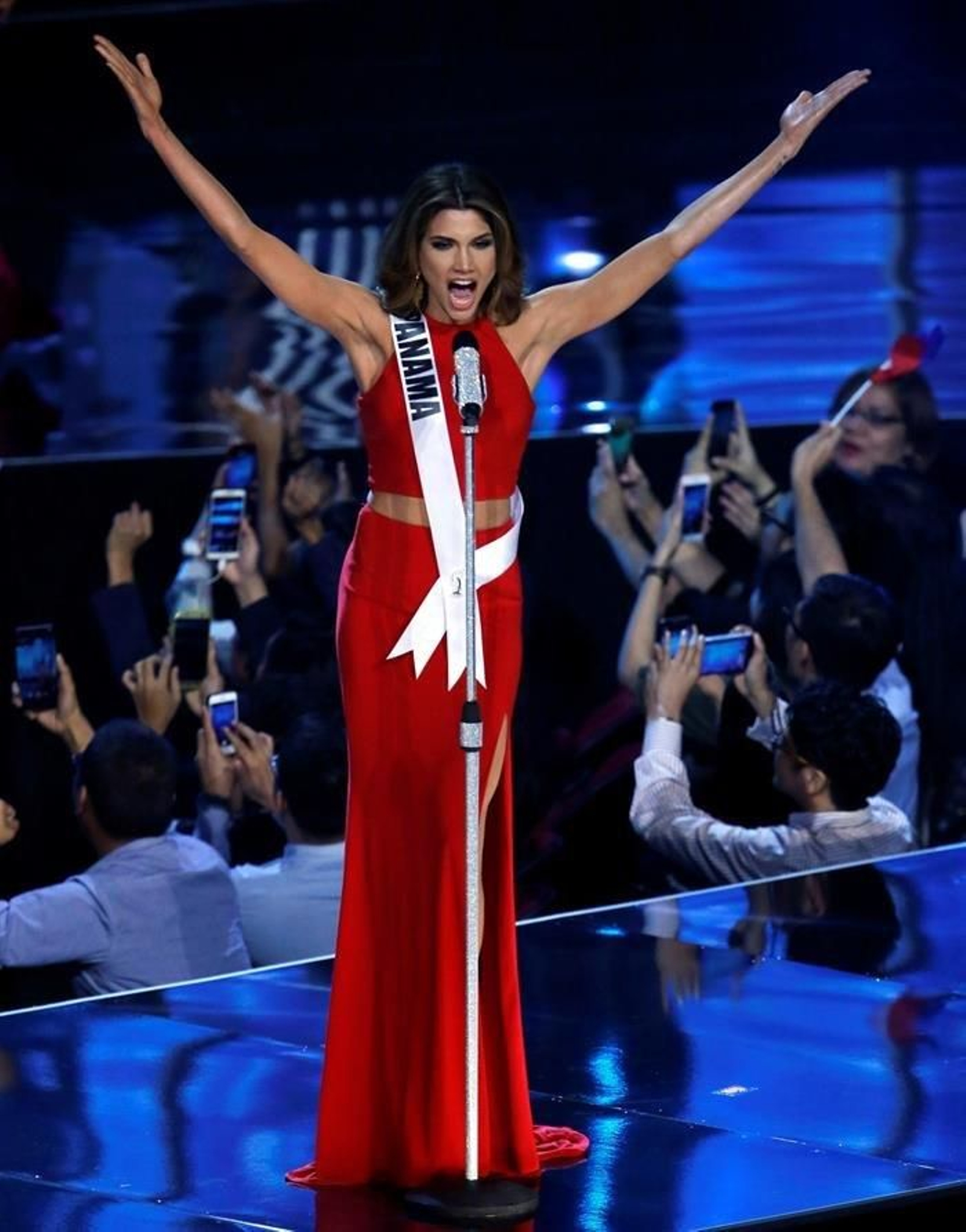 La candidata panameña a Miss Universo Keity Drennan