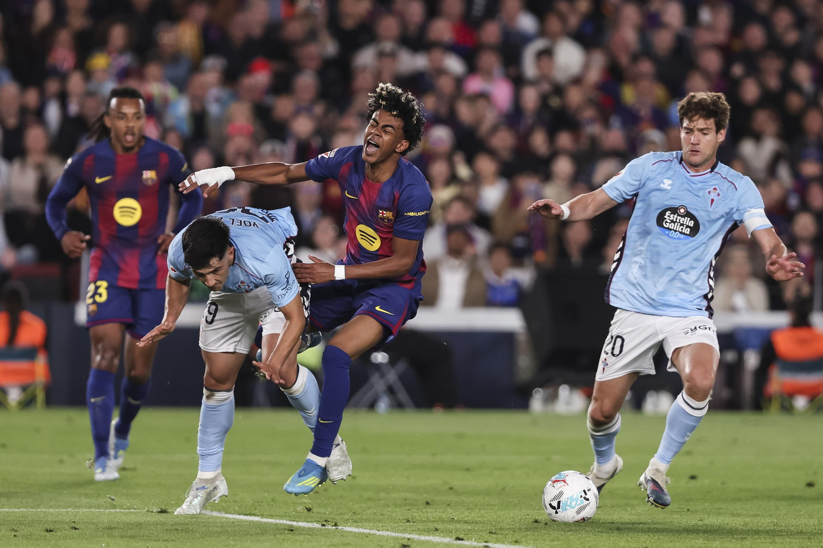 Galería | El partido entre Barcelona y Celta, en imágenes