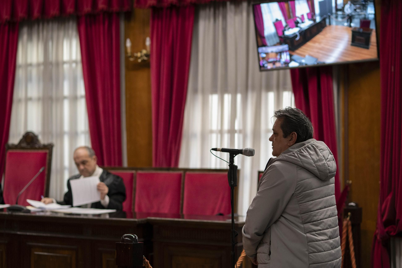 José A.F. declara en la Audiencia Provincial.