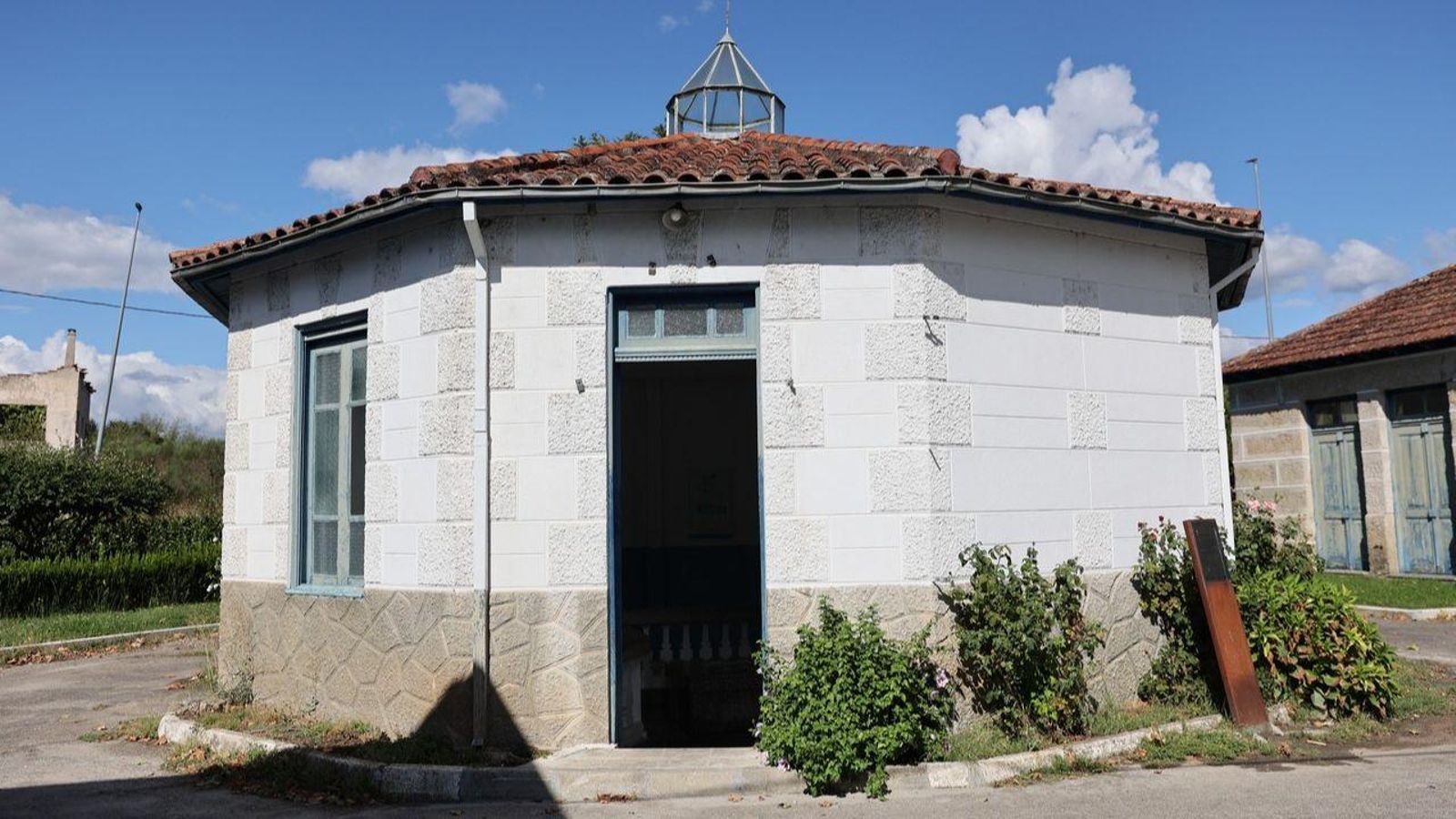 "Buvette" de aguas de Sousas.