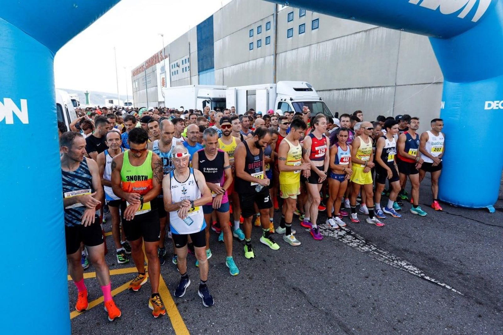Popular carrera de 10km de O Berbés. // Jorge Santomé