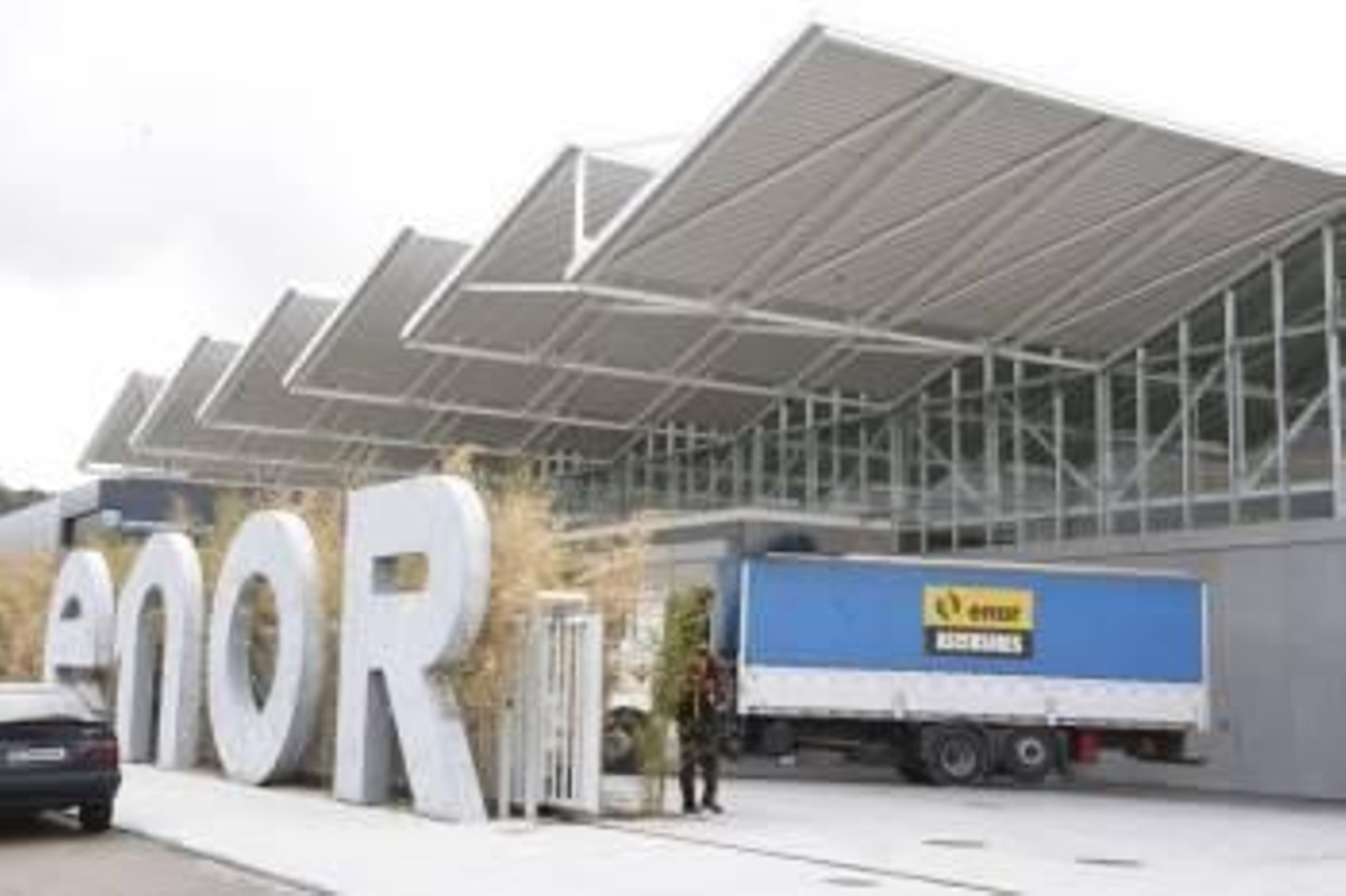 La sede de Enor, en el Parque Tecnológico de Valladares.