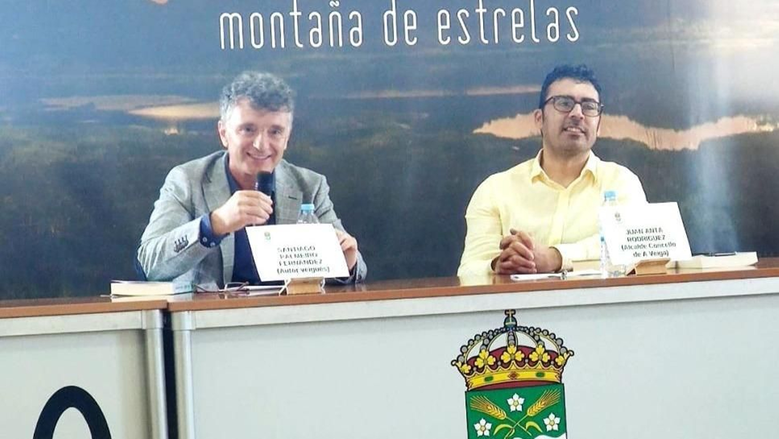 Santiago Palmeiro y Juan Anta.