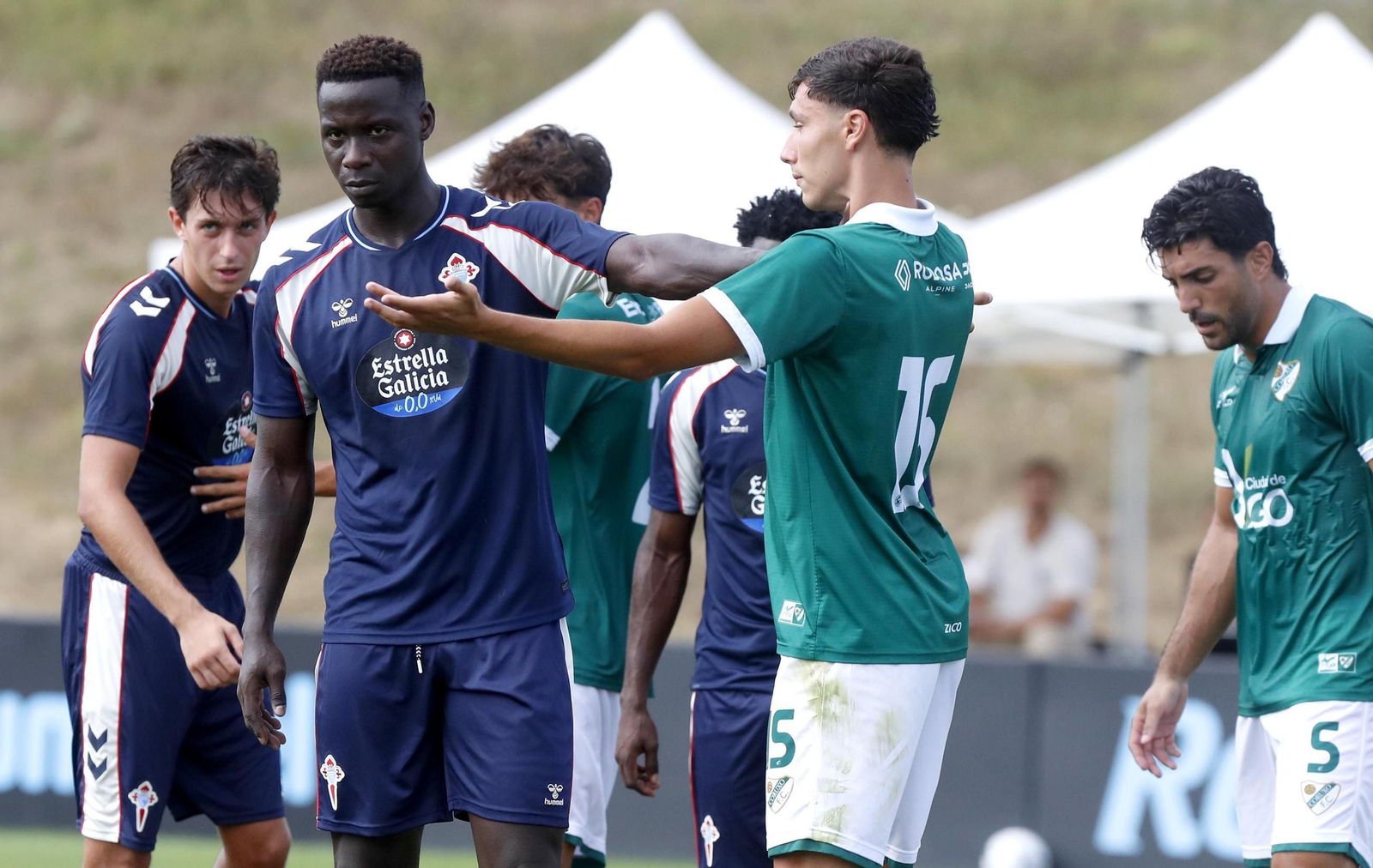 Galería | Celta Fortuna y Coruxo se miden en la pretemporada
