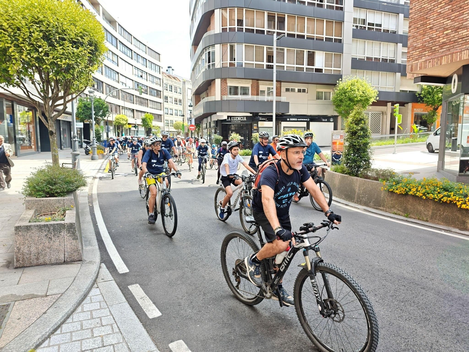 Galería | El ciclismo toma Vigo con la primera edición del Día de la Bici de Atlántico