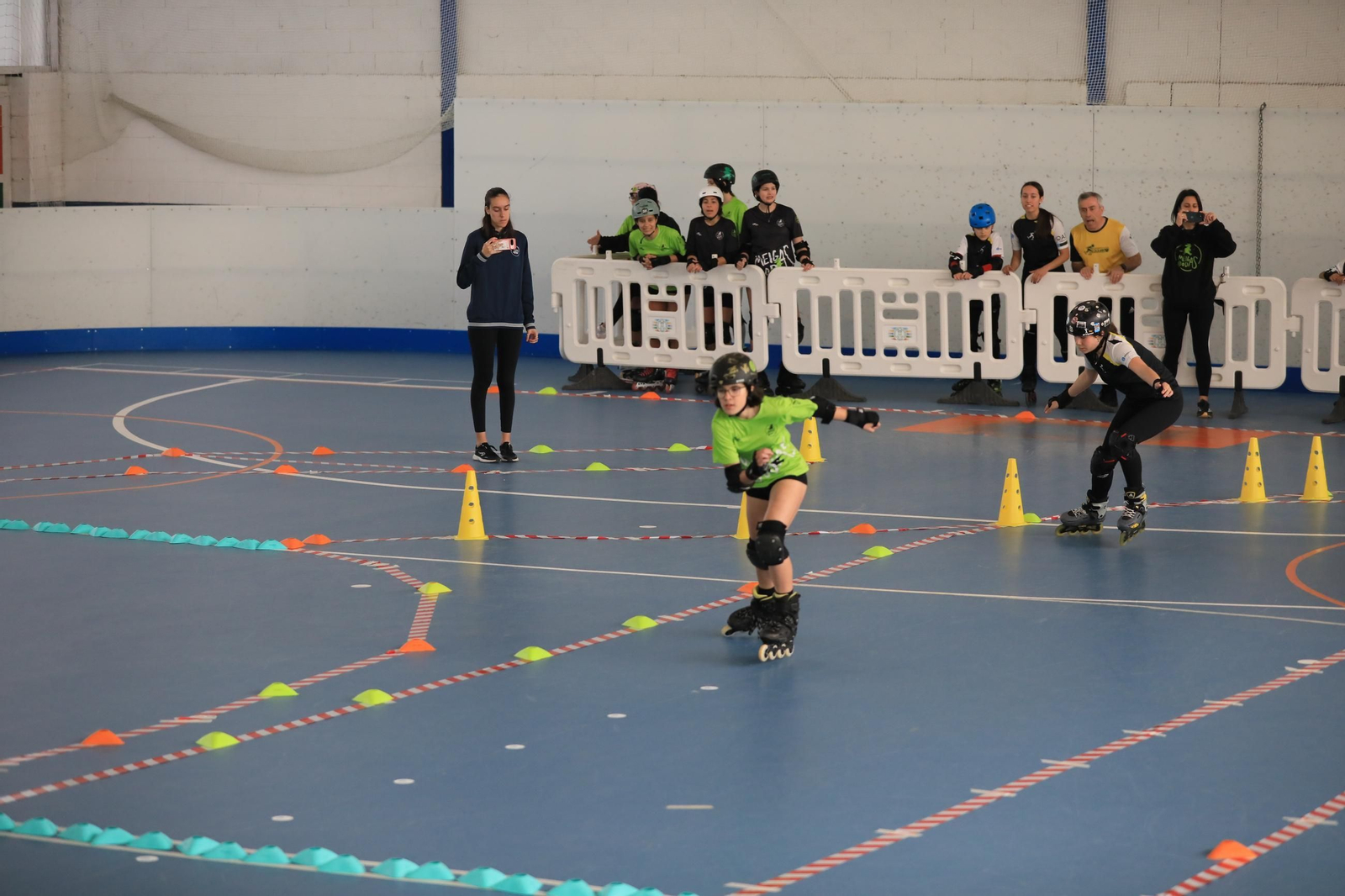 Galería | A Carballleira disfruta de una gran jornada la Liga Gallega Freestyle de patina, en imágenes