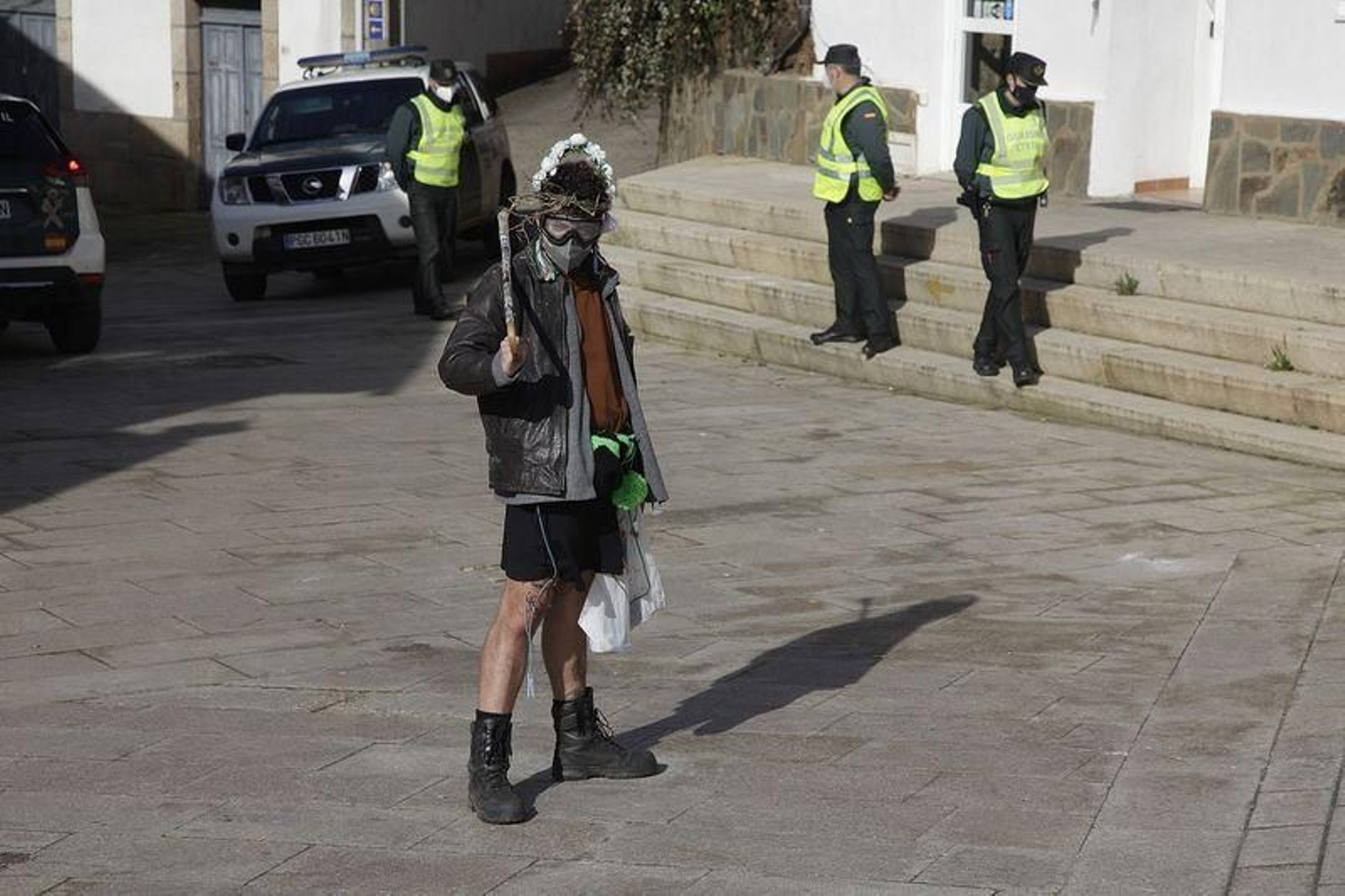 Luns Borralleiro en Laza // FOTO: MIGUEL ÁNGEL