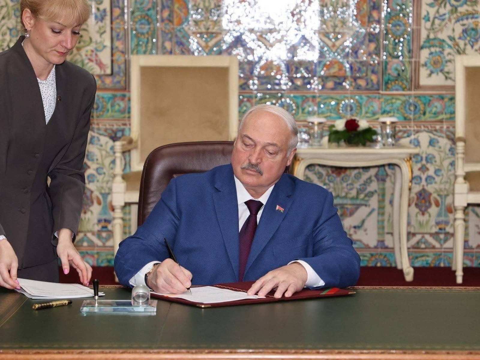 El presidente de Bielorrusia, Alexander Lukashenko