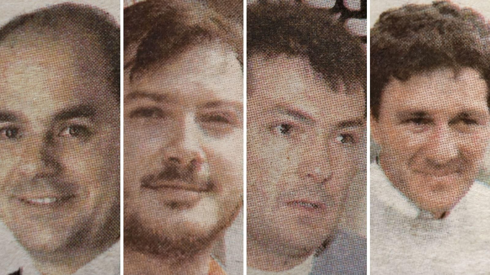 Antonio  Mouriño, Henrique  García,  Pablo López Vidal y  Ignacio Conde Rivas.