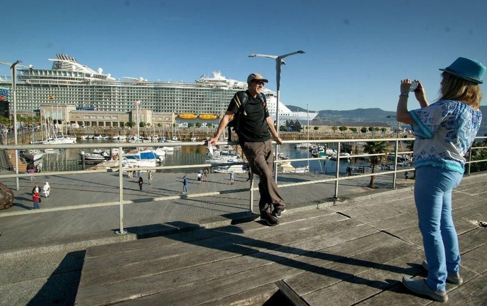 El buen tiempo ha sido una de las causas que ha animado a los turistas a visitar Galicia este verano.