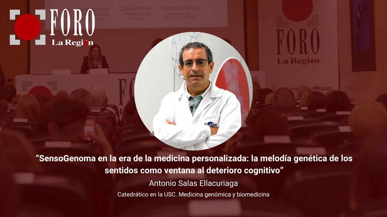 SensoGenoma en la era de la medicina personalizada: la melodía genética de los sentidos como ventana al deterioro cognitivo.