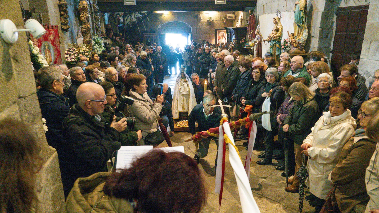 Galería | Vigo celebra As Candelas pese a la lluvia