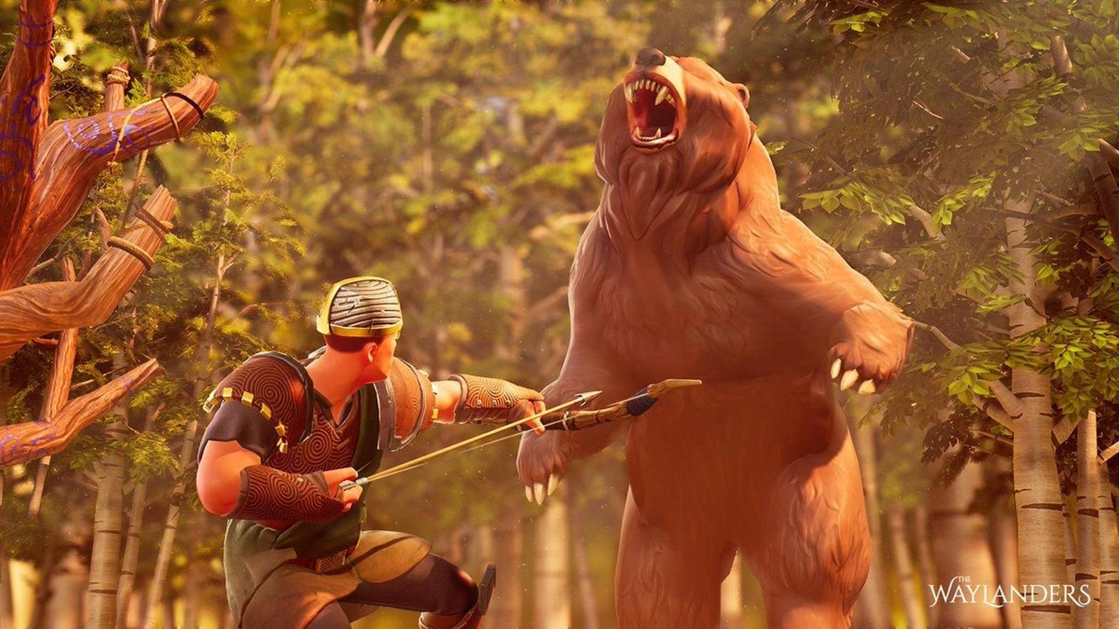 Una captura de "The Waylanders", el próximo juego de Gato Salvaje Studio. Dentro del texto, imágenes de los juegos "Yuppie Psycho" y "Sea Bubble". Los gráficos pertenecen al Libro Blanco de DEV.