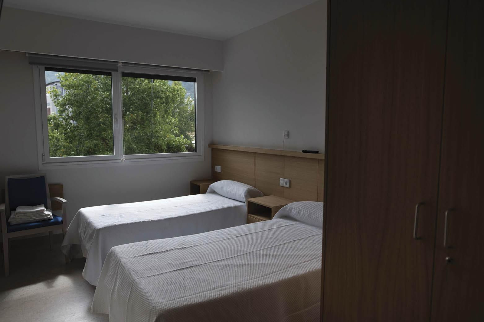 Interior de una habitación de la nueva vivienda comunitaria Las Lagunas, en la ciudad (MARTIÑO PINAL).