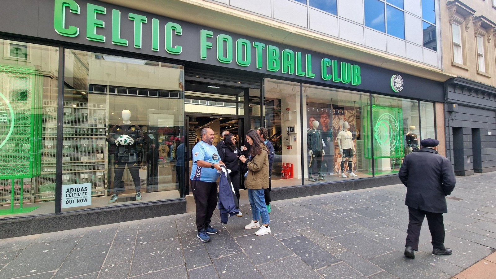Galería | El celtismo toma Glasgow con unos 3.000 aficionados desplazados