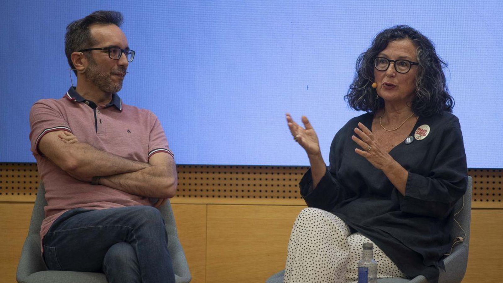 Los dos protagonistas del Foro explican la evolución del cine de animación.