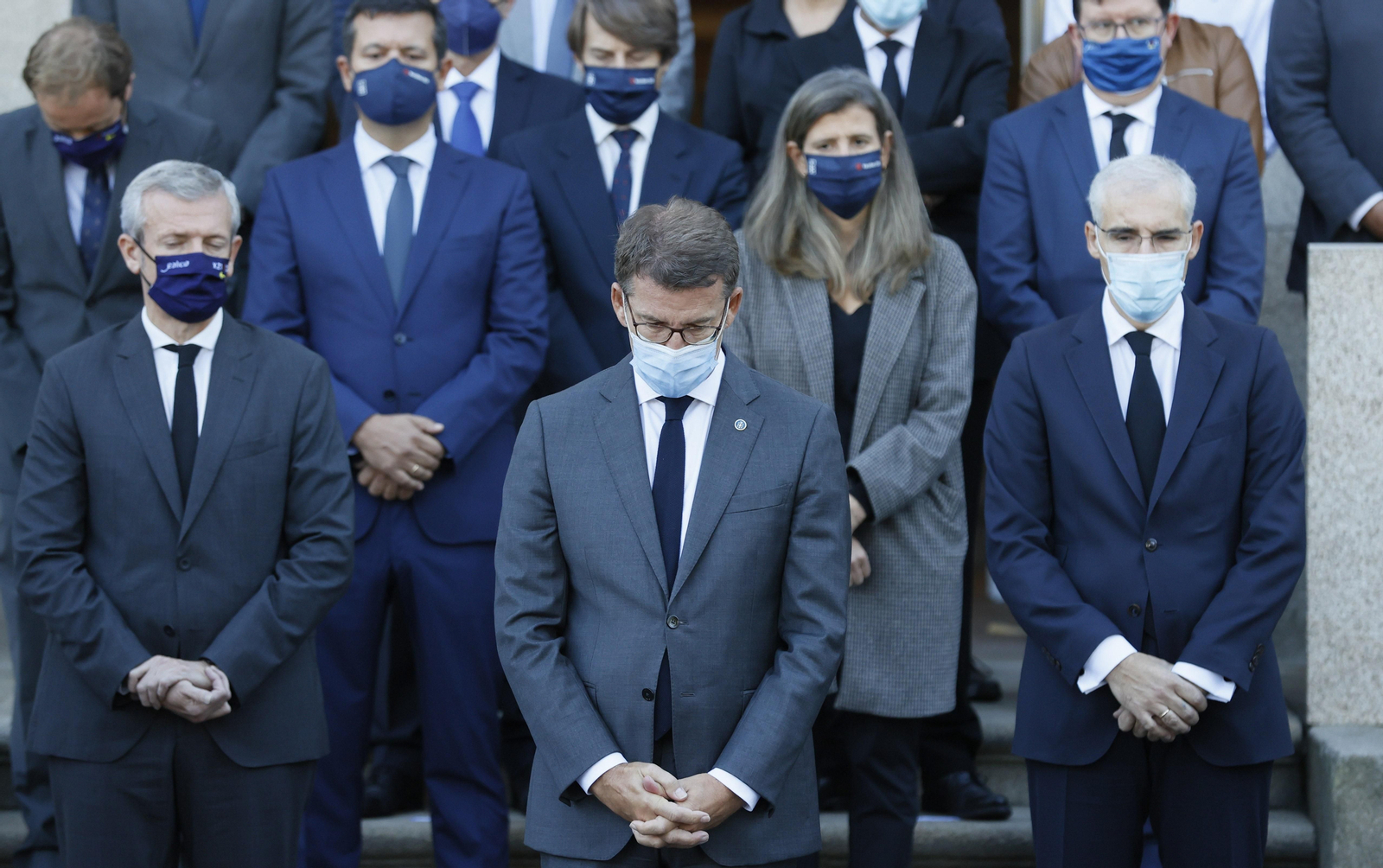 Galicia declara 3 días de luto oficial por la muerte de Valeriano Martínez. // EFE
