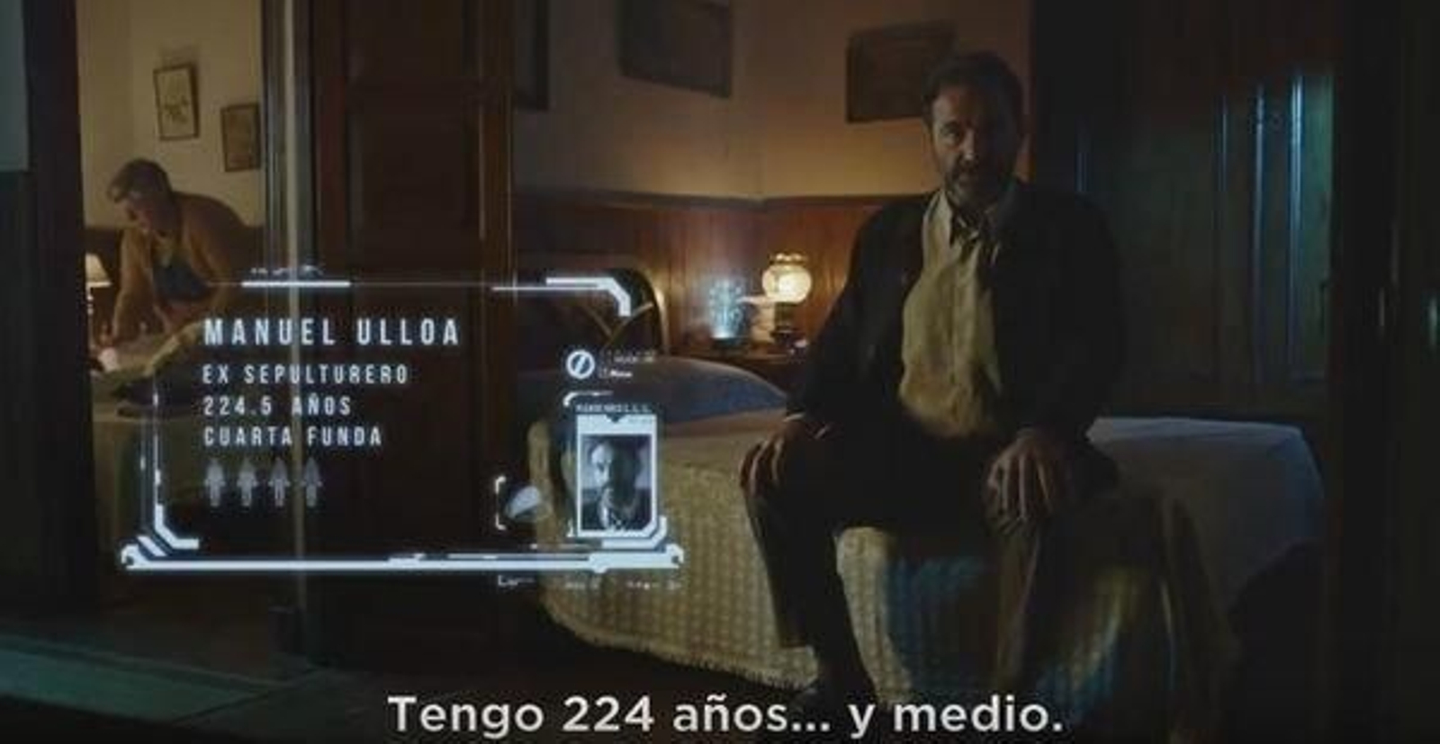 Una de las escenas del vídeo promocional de 'Altered Carbon'.