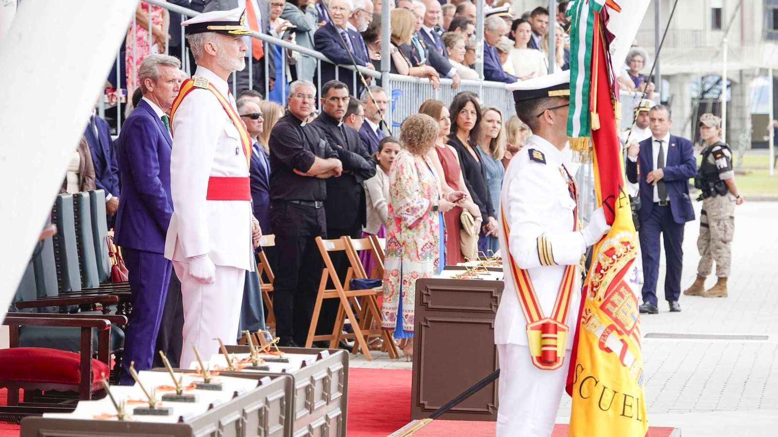 Galería | Entrega de despachos en Marín a cargo de Felipe VI