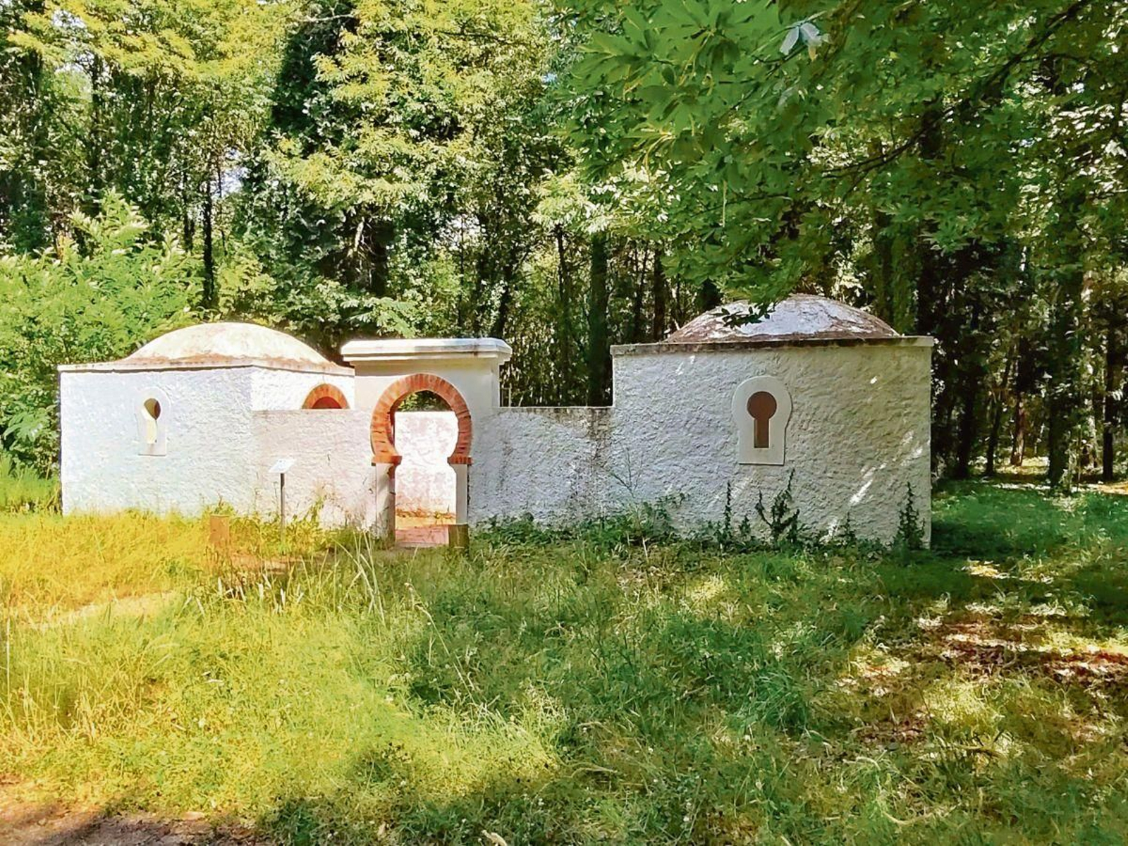 Mesquita do balneario de Guitiriz na actualidade.