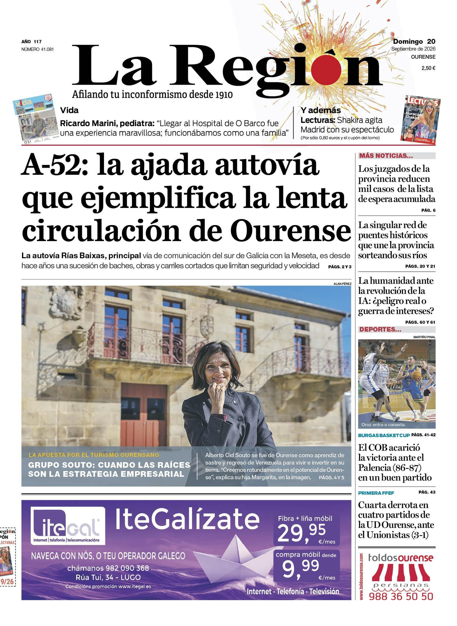 La portada de hoy