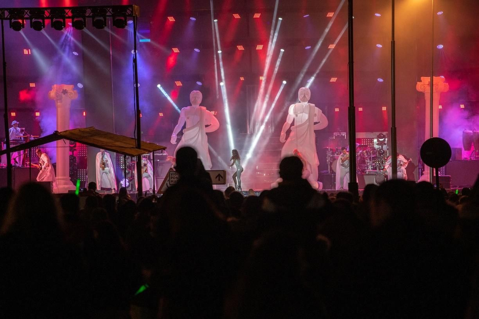 La orquesta París de Noia, en Ourense (ÓSCAR PINAL)