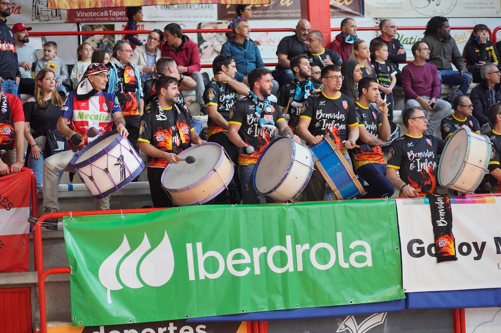 Aficionados del Guardés en Porriño.