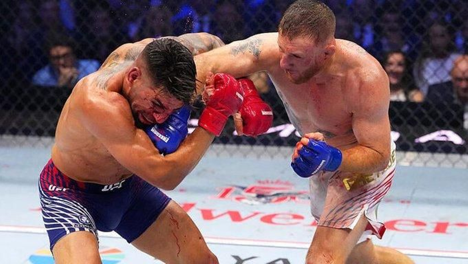 Galería | Así fue la pelea de Ilia Topuria frente a Justin Gaethje, en fotos