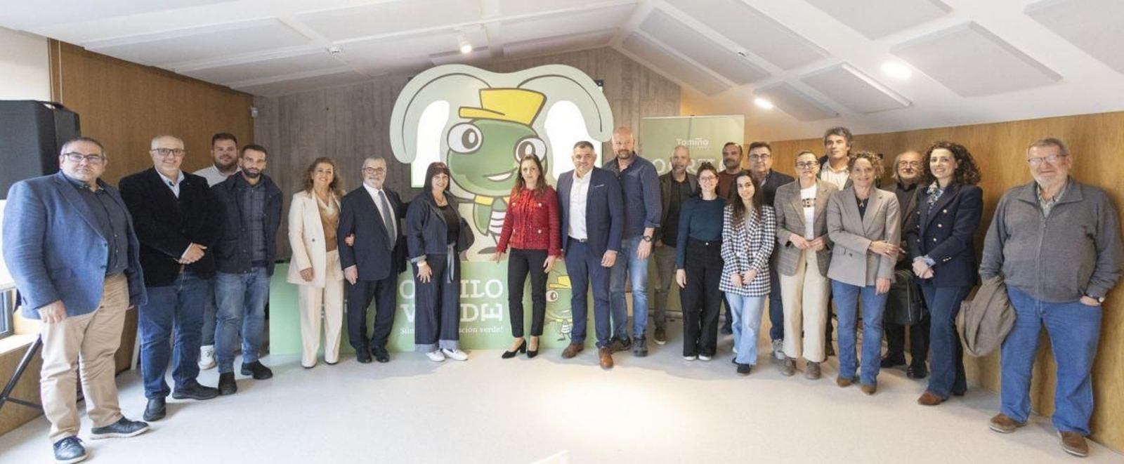 Un momento de la presentación del nuevo modelo de gestión de residuos.